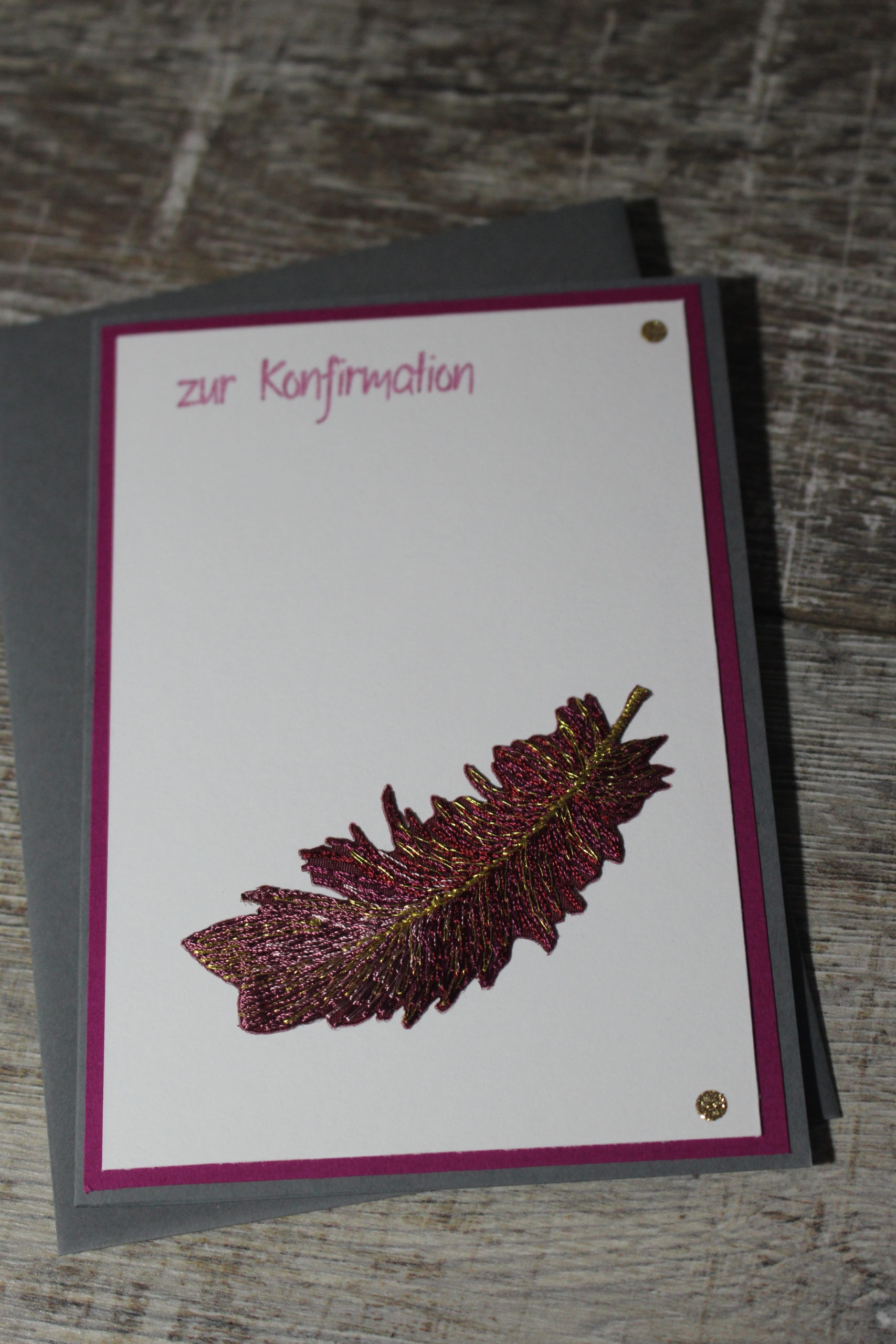Karte Zur Konfirmation