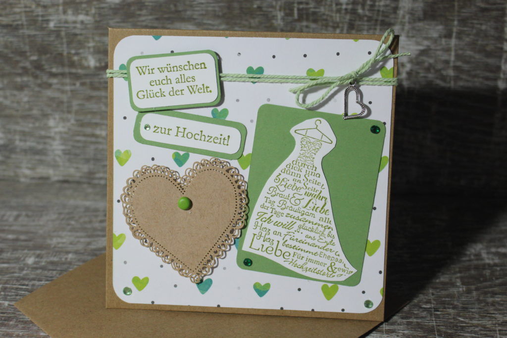 Glückwünsche zur grünen Hochzeit...